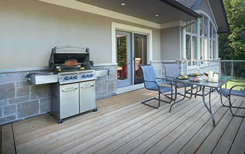 Napoleon P500RSIBNSS-3 Prestige 500 RSIB Natural Gas Grill,sq. in + Infrared Sid