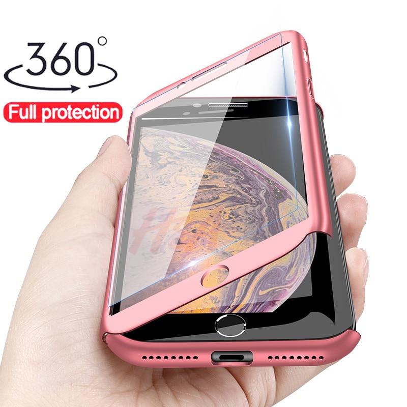 Phone Case - Luxury 360 Full Protection Phone Case For iPhone XS/XR/XS Max 8/7 Plus