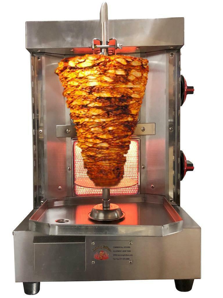 Gyro Machine By Spinning Grillers - SG1 - 2 Burners - LPG