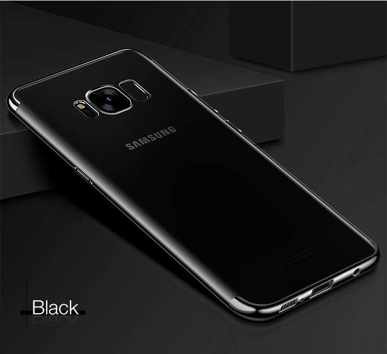 Phone Case - Luxury Ultra Thin Plating Shinning Soft TPU Phone Case For Samsung Galaxy S9/S8/S7 Note 8
