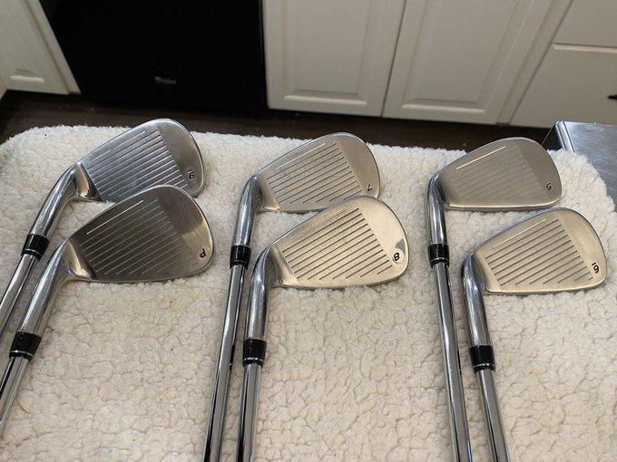 Used Men's Extreme 9+ Right Handed Irons Regular Flex Steel Shaft