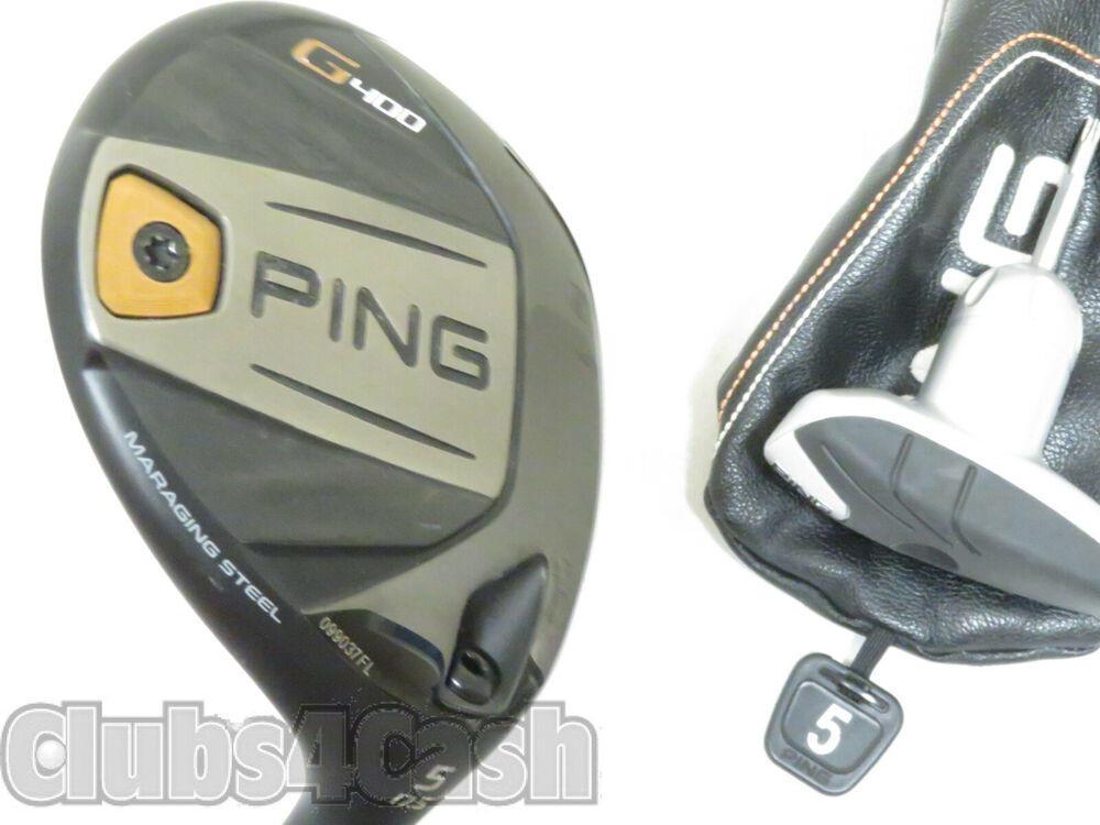 PING G400 Fairway 17.5* 5 TOUR 65 Regular Flex +Cover & Tool ..Almost MINT