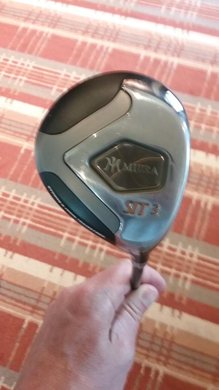 Used Miura Right Handed SIT 3 Fairway Wood Stiff Flex 3 Wood