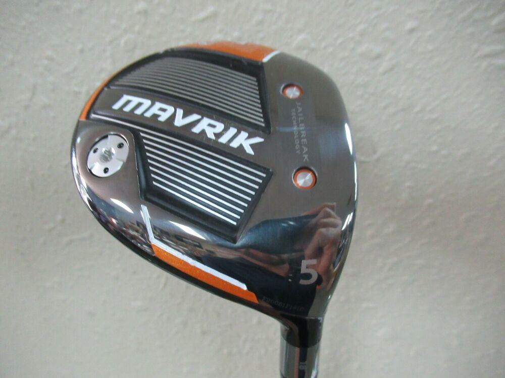 MINT CALLAWAY MAVRIK FAIRWAY WOOD # 5 18* VENTUS VELOCORE SHAFT 70g STIFF W/ HC
