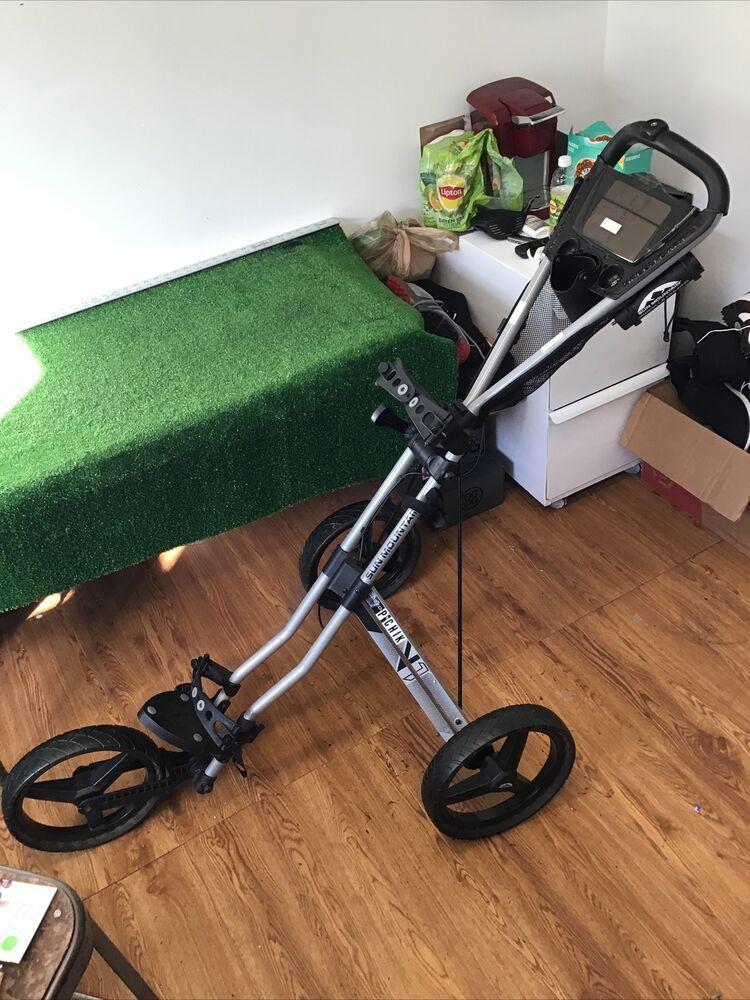 Sun Mountain SpeedCart V1 Golf Push/Pull Cart 3-Wheels