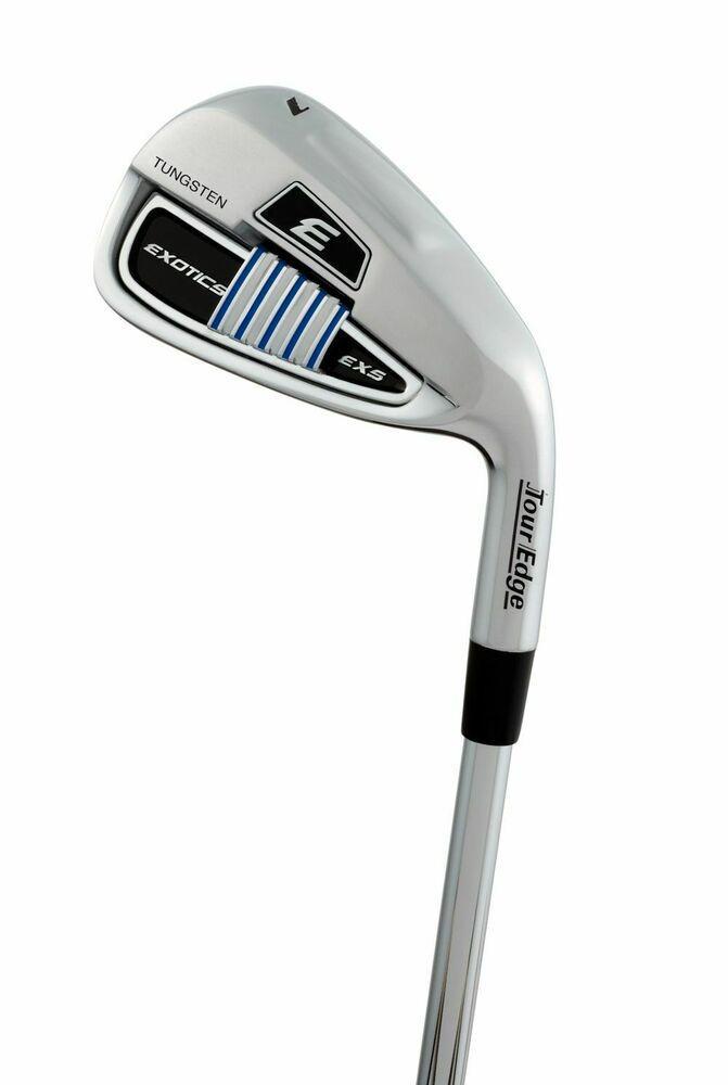 Tour Edge EXS Iron Set 5-PW (Blue 2G 70, REGULAR) Golf Club NEW