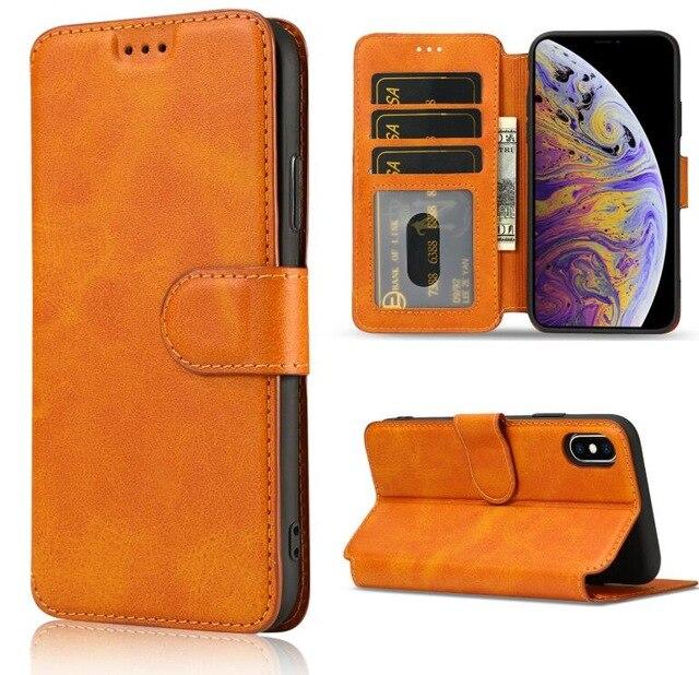 Phone Case - Luxury Leather Wallet Flip Cover For iPhone 11 Pro Max