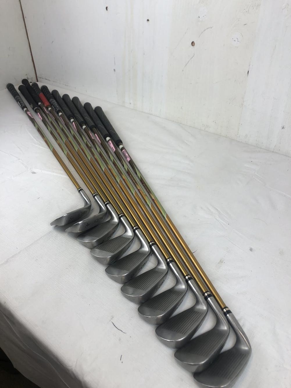 Used Honma Beres Is-02 4i-sw Graphite Regular Golf Iron Set Irons 4-star (10 Clubs)
