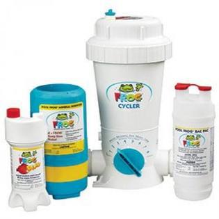 5400 Series Complete In Line Chlorinator With Mineral Cartridge Bac Pac Bam for Inground Swimming Pools -