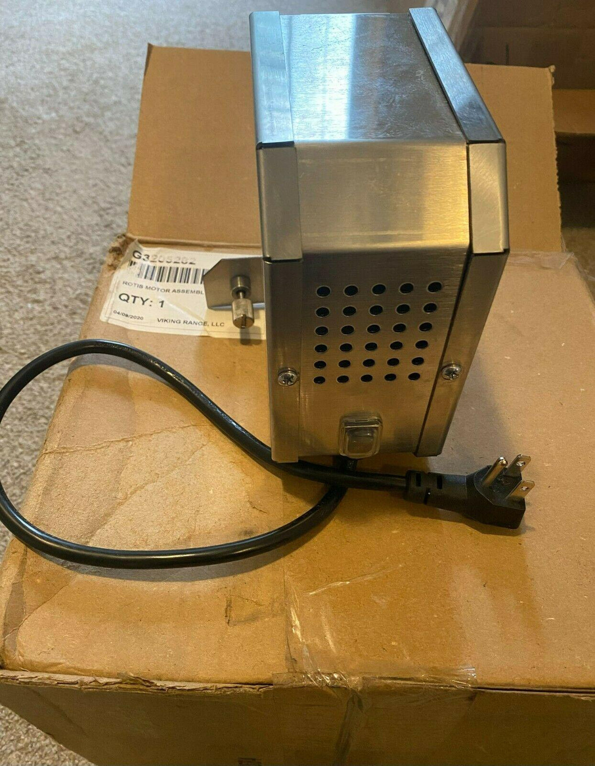 Viking G3205282 Rotisserie Motor Assembly - NEW OEM - DISCONTINUED