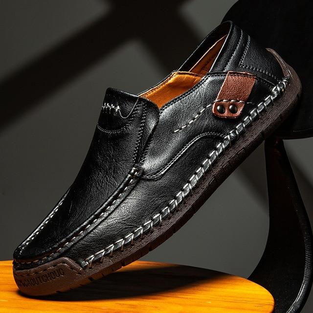 New Handmade Casual Genuine Leather Driving Shoes