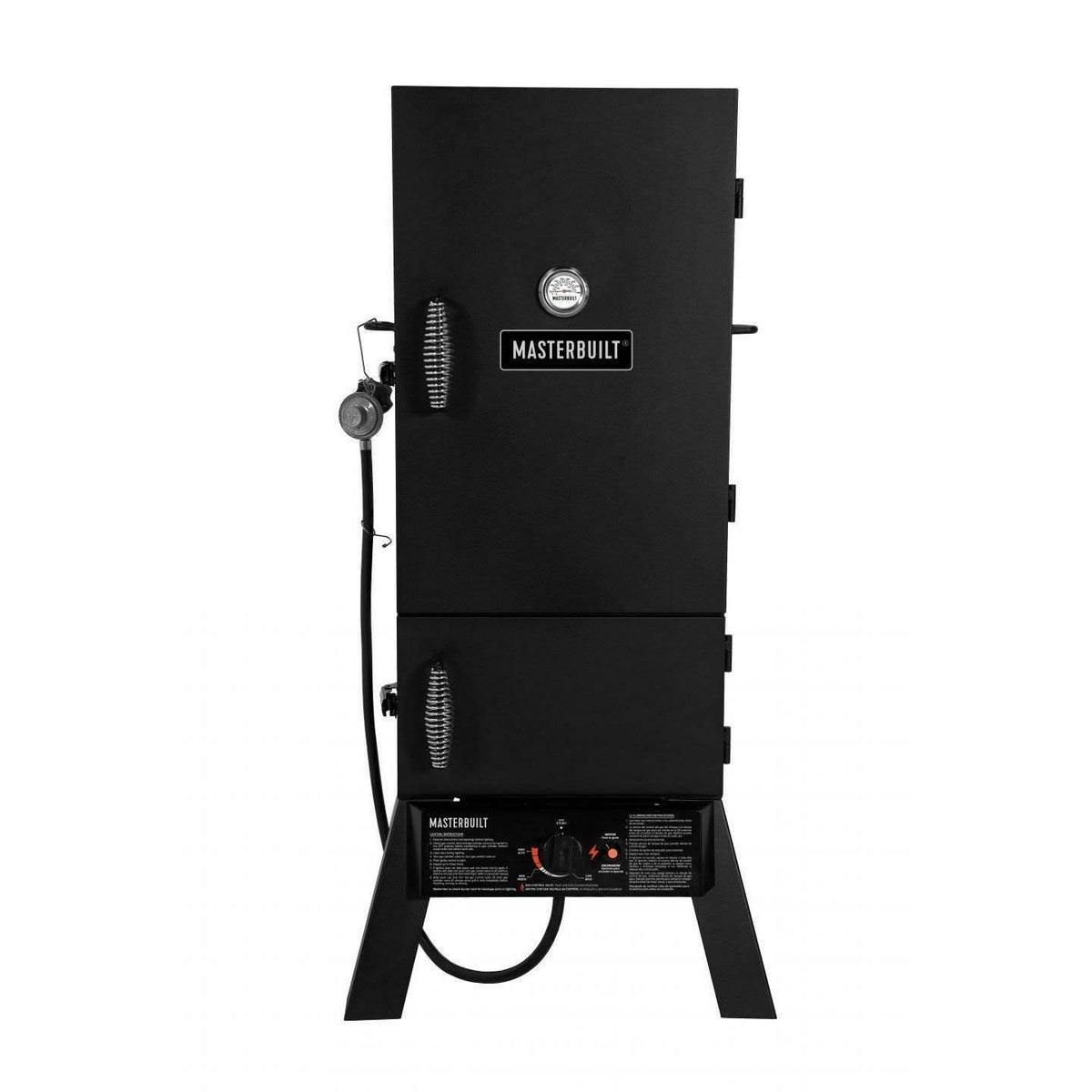 Masterbuilt MB20051311 30" Vertical Propane Gas BBQ Meat Smoker Grill, Black