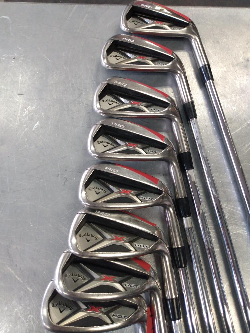 Used Callaway X Hot Pro 4i-gw Aw Steel Regular Golf Iron Or Hybrid Sets
