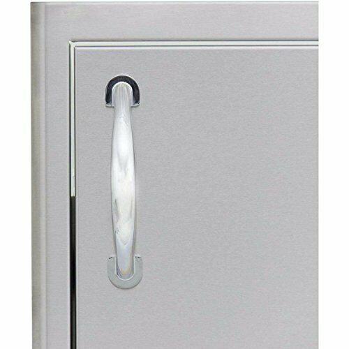 21-Inch Stainless Steel Single Access Door - Vertical - BLZ-SINGLE-2417-R
