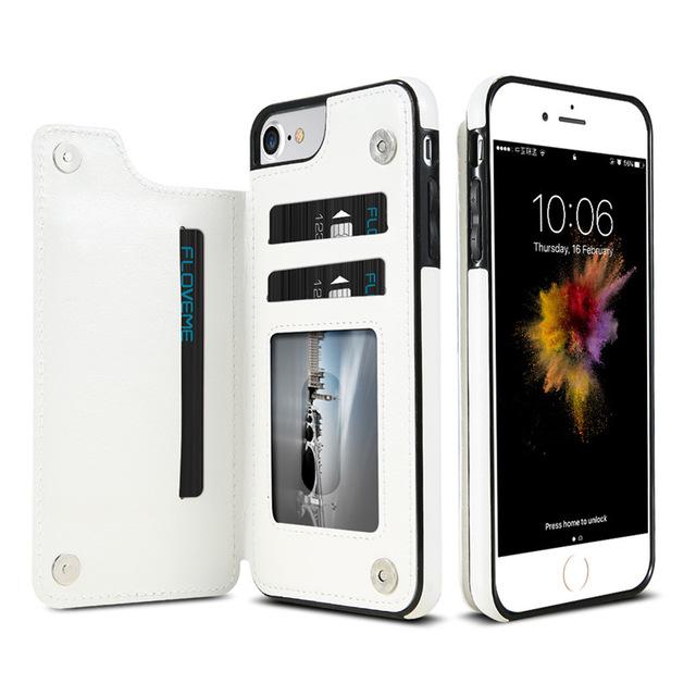 Retro Flip Leather Wallet Cases for iPhone 11 Pro Max X XS XR XS Max