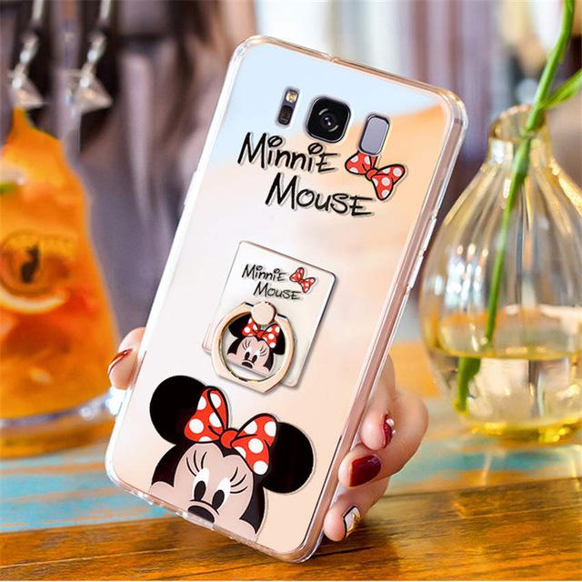Phone Case - Ultra Thin Clear Mirror Cute Case For Samsung Galaxy S9 S8 Note8