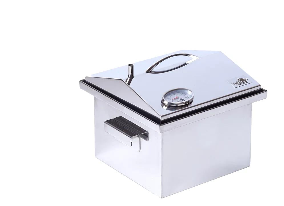 BBQ GRILL SMOKEHOUSE - MEAT, FISH STAINLESS STEEL,  PICNIC AT HOME