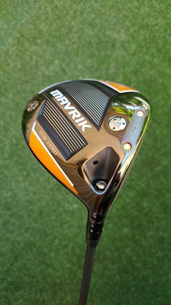 Callaway Mavrik Sub Zero 9.0* Driver,RH,PX HZRDUS Smoke Yellow Stiff, Excellent