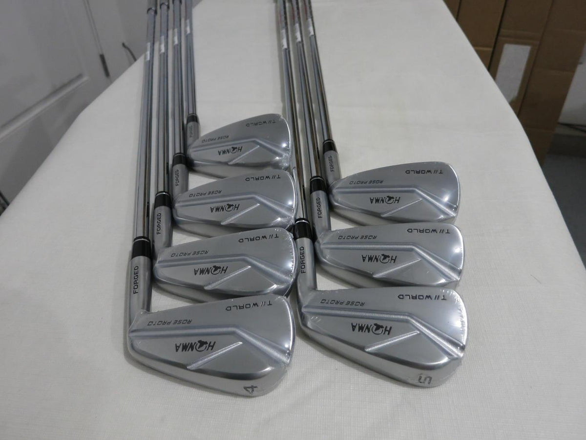 Honma Tour World Rose Proto MB Iron Set - 4-10 - Extra Stiff X Flex Steel - NEW