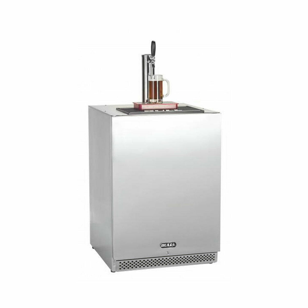Bull Single Tap Kegerator, 6.6 Cubic Feet