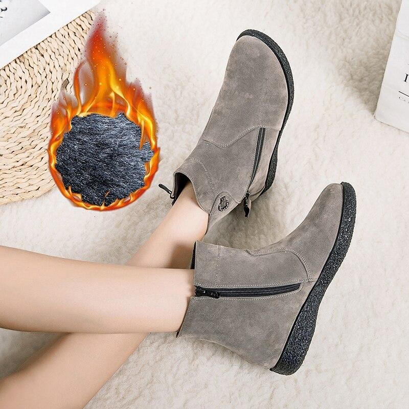 New Winter Warm Women Ankle Boots