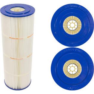 Cartridge, 75sqft, 3"ot, 3"ob, 7", 19-1/2"L, 4oz, 4pk