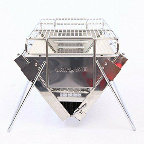 UNIFL Table Top Charcoal and Ceramic Grill UNICERA LONG Ling stainless JAPAN