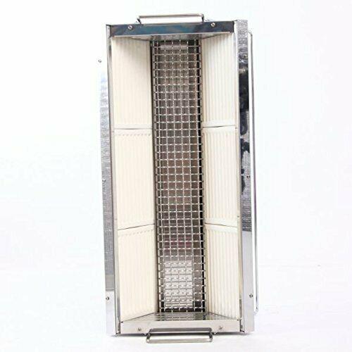 UNIFL Table Top Charcoal and Ceramic Grill UNICERA LONG Ling stainless JAPAN