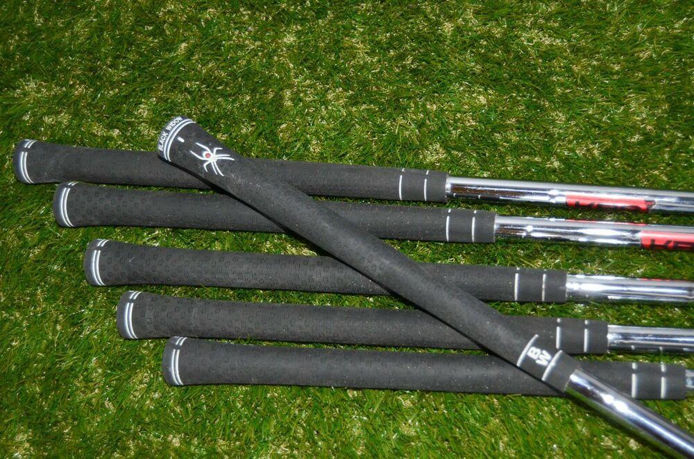 Mizuno Mp-64 Iron Set Right Handed 37.5" Steel 	Stiff	Black Widow Grip