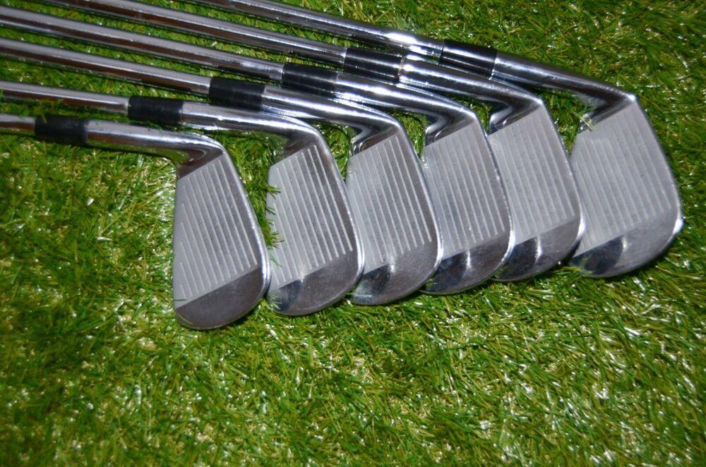 Mizuno Mp-64 Iron Set Right Handed 37.5" Steel 	Stiff	Black Widow Grip
