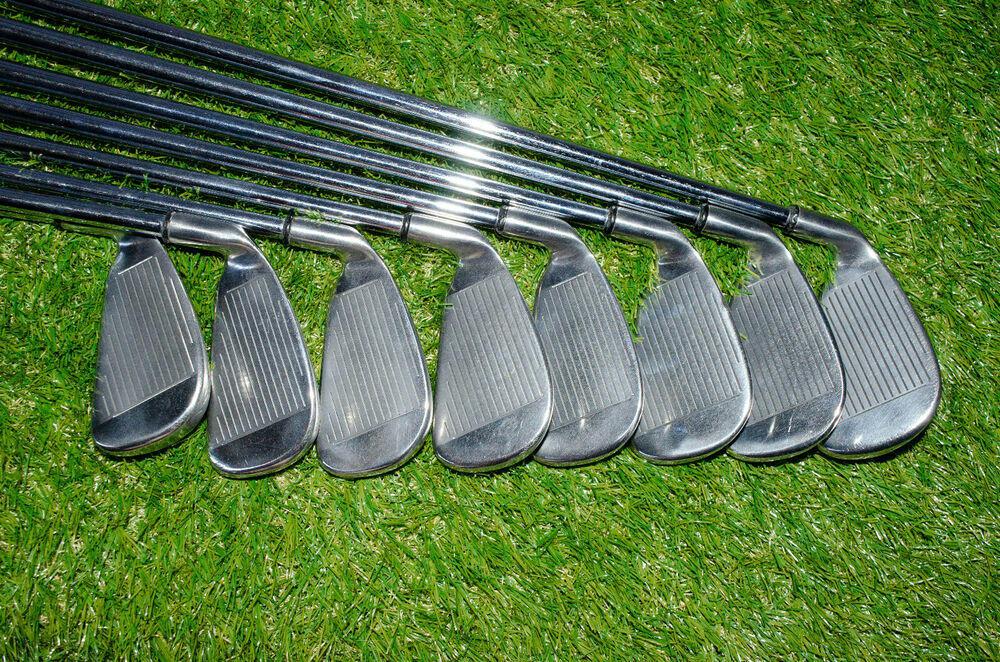 Callaway 	Big Bertha X-12 Pro Series 3-PW Iron Set	R-Handed 	36.75"	Steel Stiff