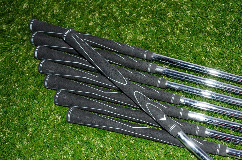 Callaway 	Big Bertha X-12 Pro Series 3-PW Iron Set	R-Handed 	36.75"	Steel Stiff
