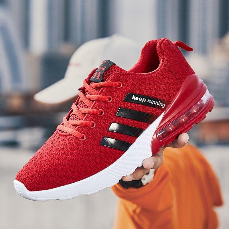 Men Lightweight Non-slip Shock Absorption Sports Sneakers