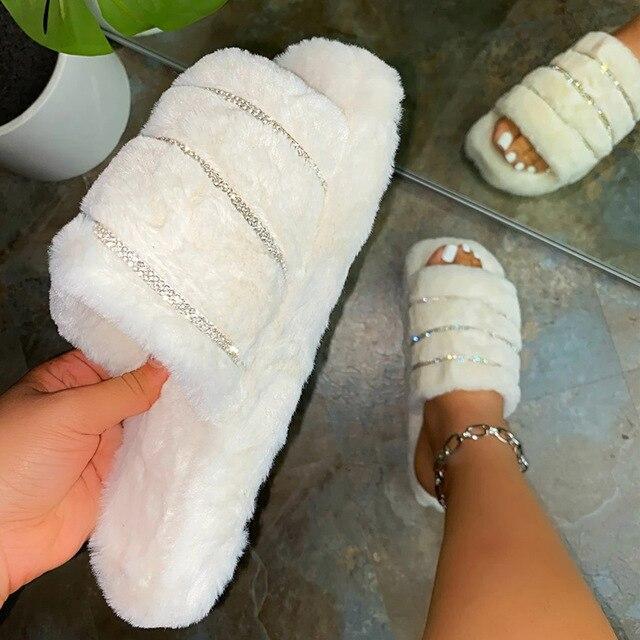 New Plush Women Casual Comfortable Flip Flops