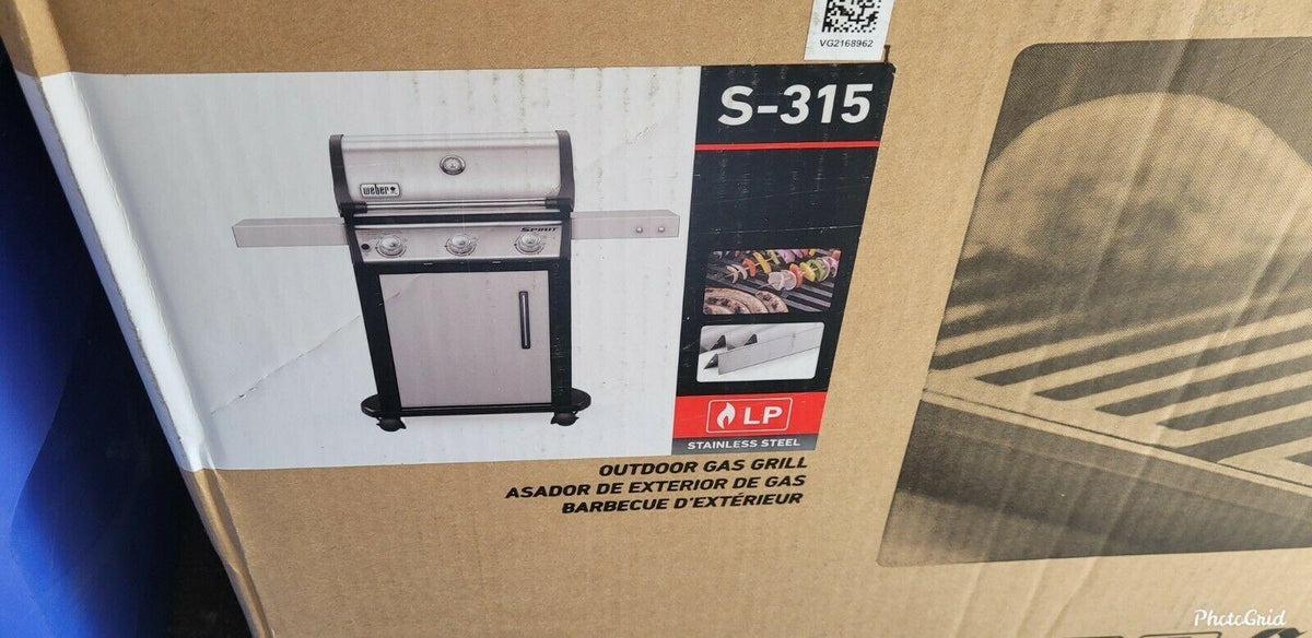 NWB Spirit S-315 LP Gas Grill - Stainless Steel (46502001)