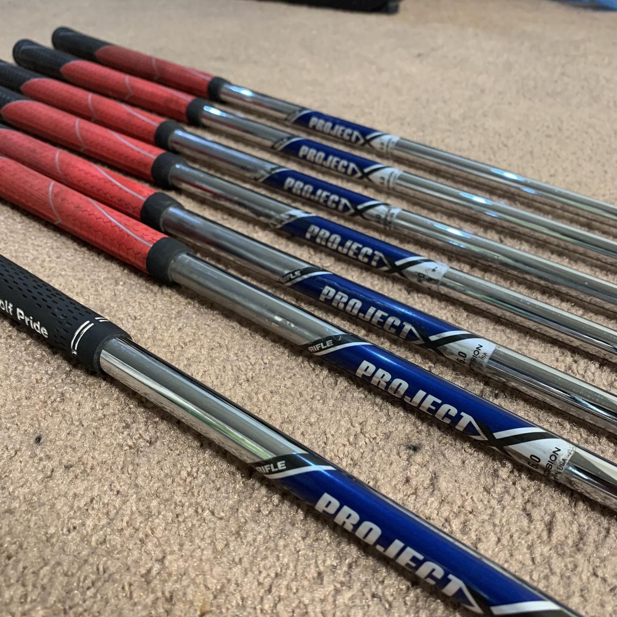 Men's Right Handed X Forged Stiff Flex Steel Shaft Iron Set