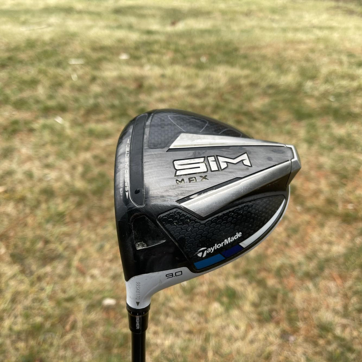 Men's Left Hand SIM Max Stiff Flex 9 Loft Driver