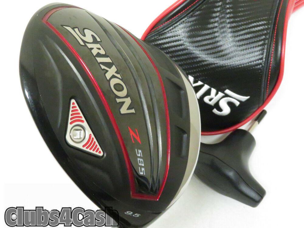 SRIXON Z585 Driver HZRDUS Hand Crafted 6.0 63G Stiff Flex +Cover & Tool