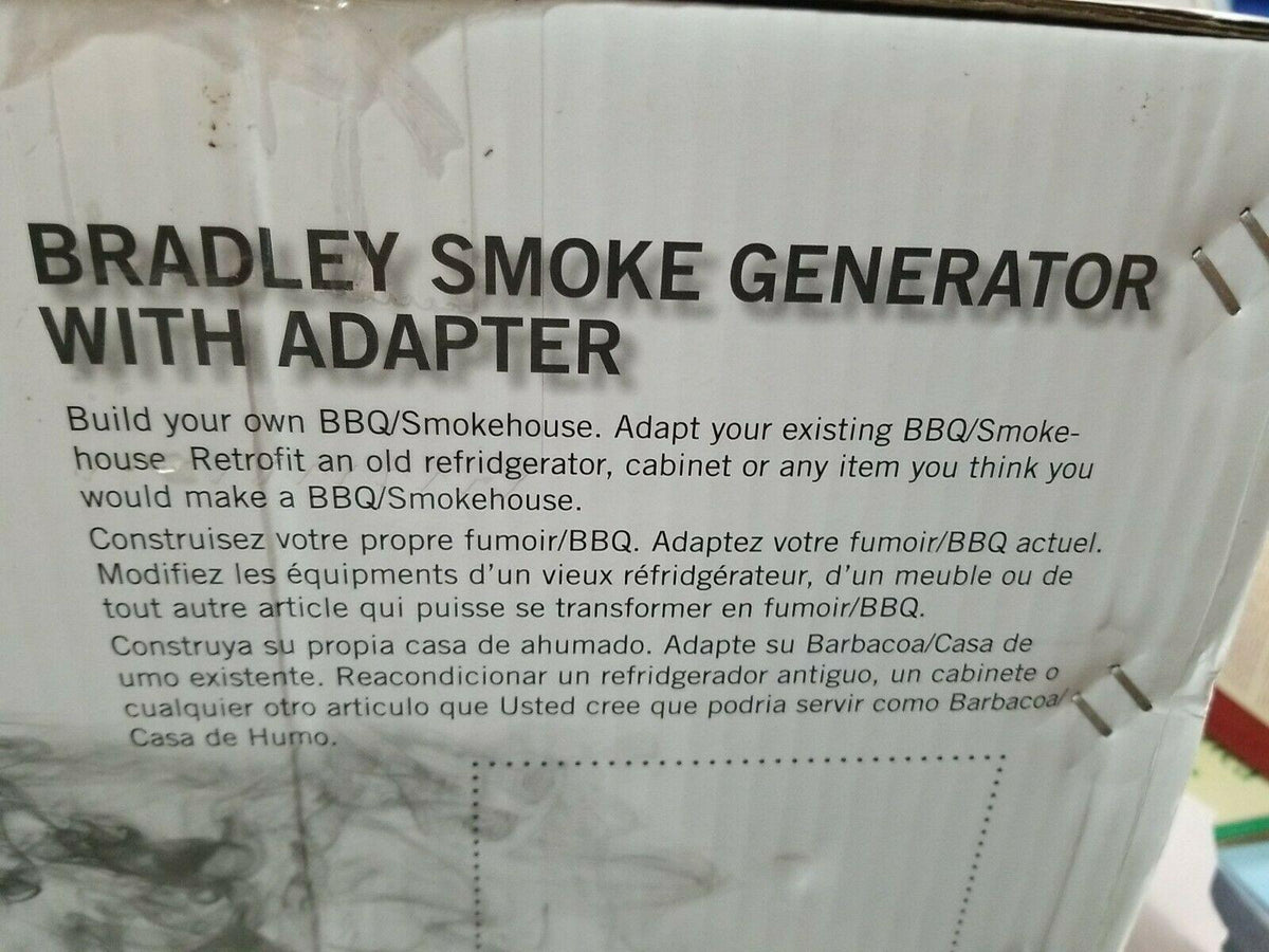 Bradley Universal Smoke Generator With Adapter, Model# BTSG1