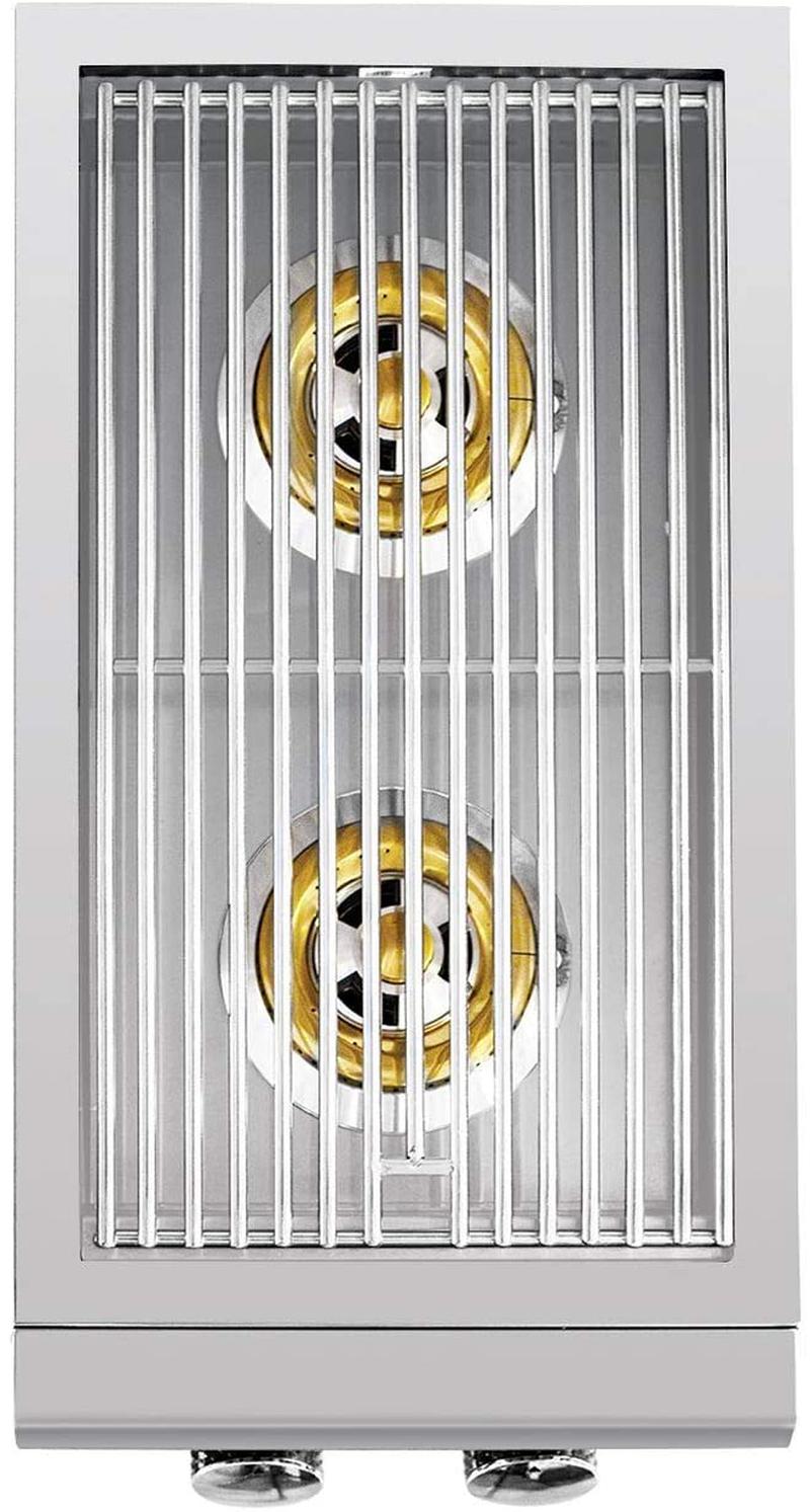 Summerset Sizzler Series Built-In Double Side Burner (SIZSB-2-NG), Natural Gas