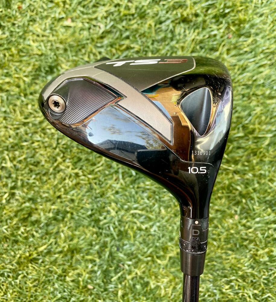 Titleist TS3 10.5* Driver, RH,Graphite Design Tour AD MJ-7s Stiff Graphite Shaft