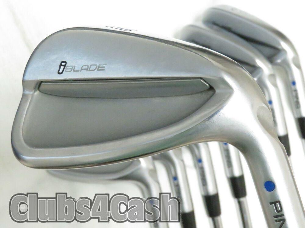 PING iBlade Irons Blue Dot KBS Tour 120 Stiff Flex 3-P