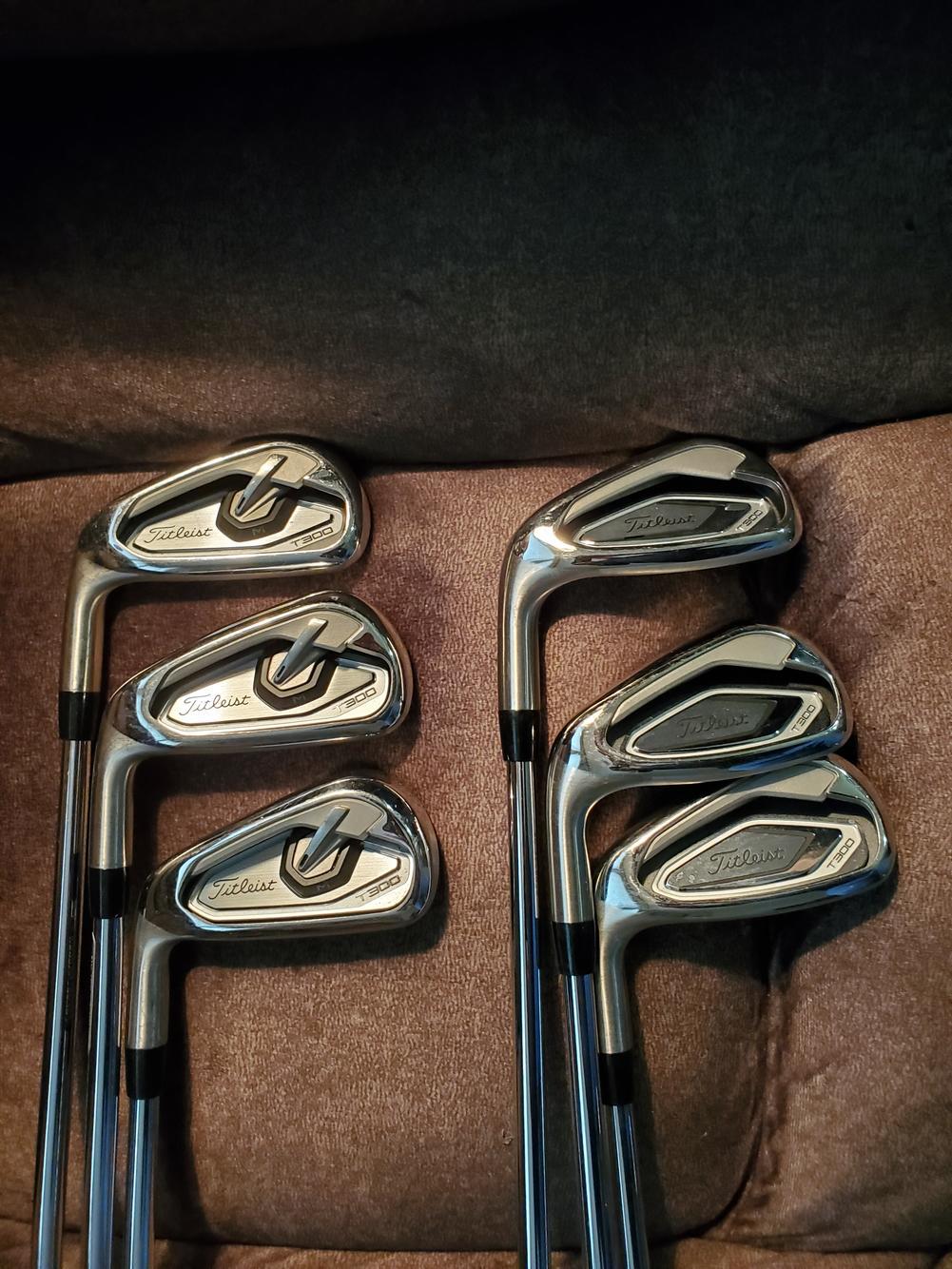 Used Men's Titleist Left Hand 00 Iron Set Regular Flex Steel Shaft