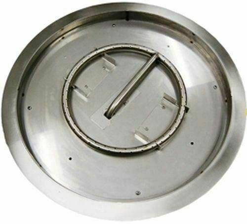 American Fyre Designs Circular Burner Kit with Pan and Hanger - AWEIS Ignition