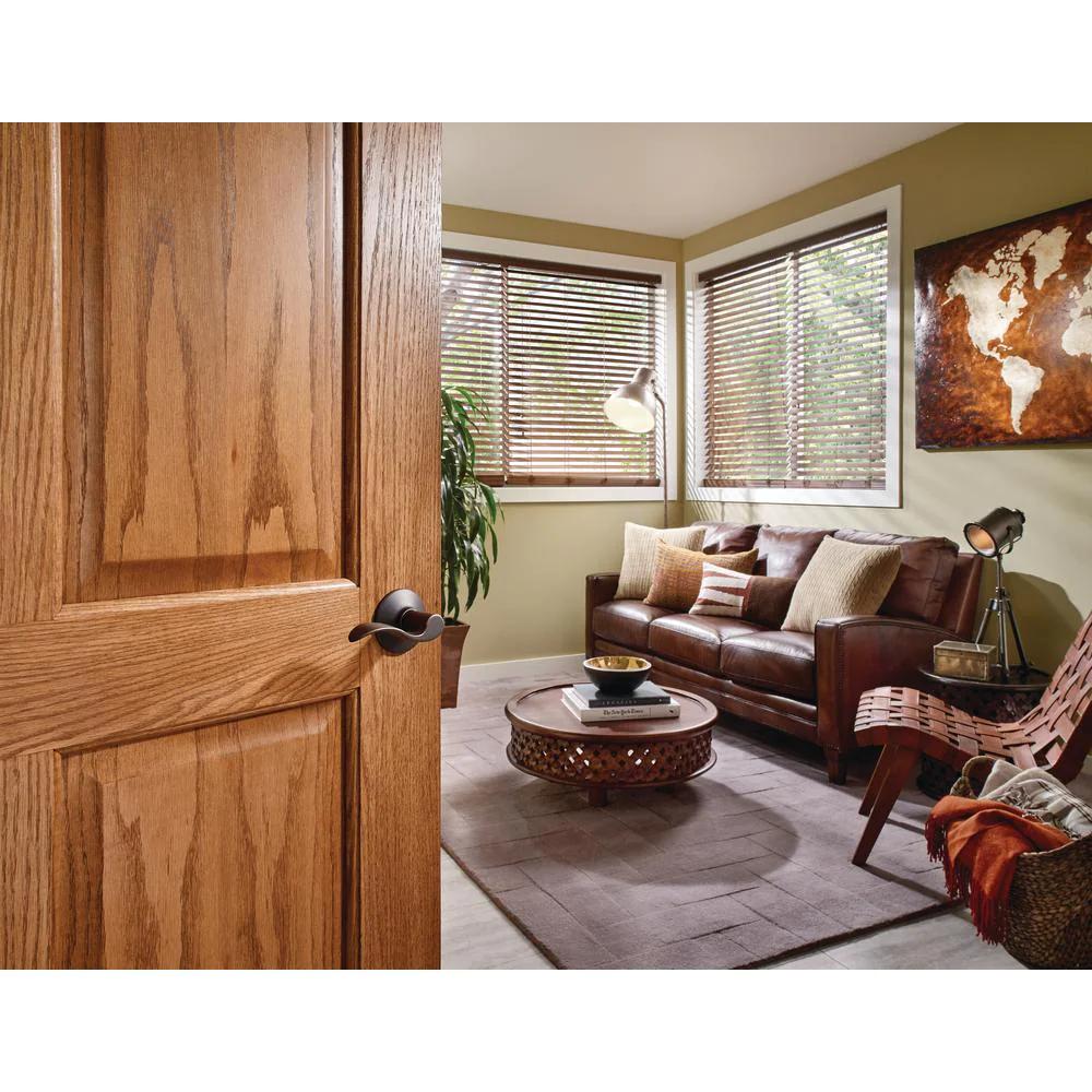 Accent Aged Bronze Right Handed Dummy Door Lever