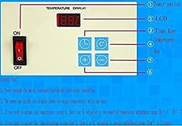 Strong Heat Resistance 11KW 220V Automatic Swimming Pool Thermostat Electric Household Bathroom Water Heater Bath Tub Pump Temperature Controller SPA Heater Temperature Controller