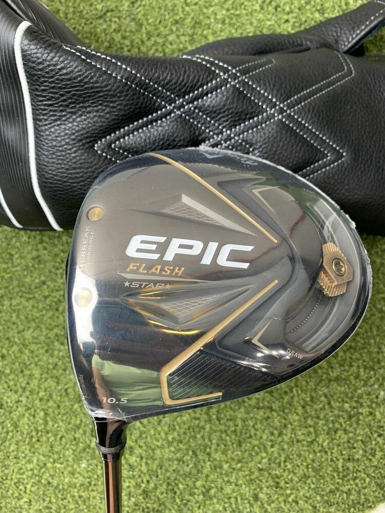 Callaway Epic Flash Star 10.5* Driver, ATTAS Stiff Flex, LH