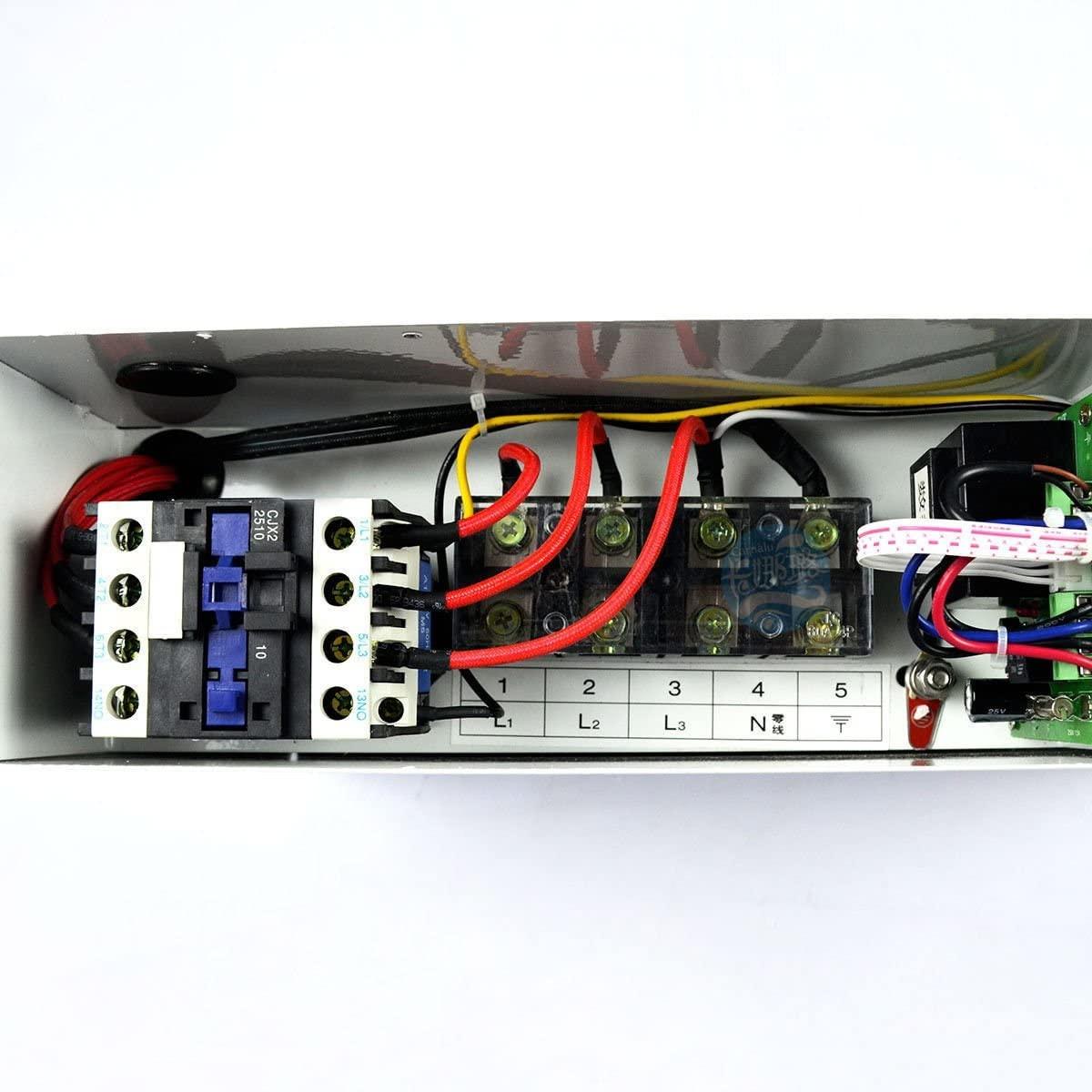 cjc Water Heater Thermostat Swimming Pool Thermostat SPA Bath Pool Heater Electric Water Heater Thermostat Temperature Controller (380Volt, 11KW, Display)