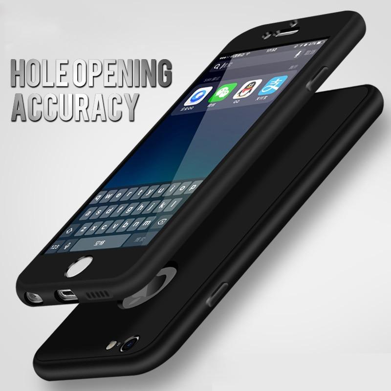Phone Case  - Luxury Soft TPU Silicone 360 Full Cover Cases For iPhone