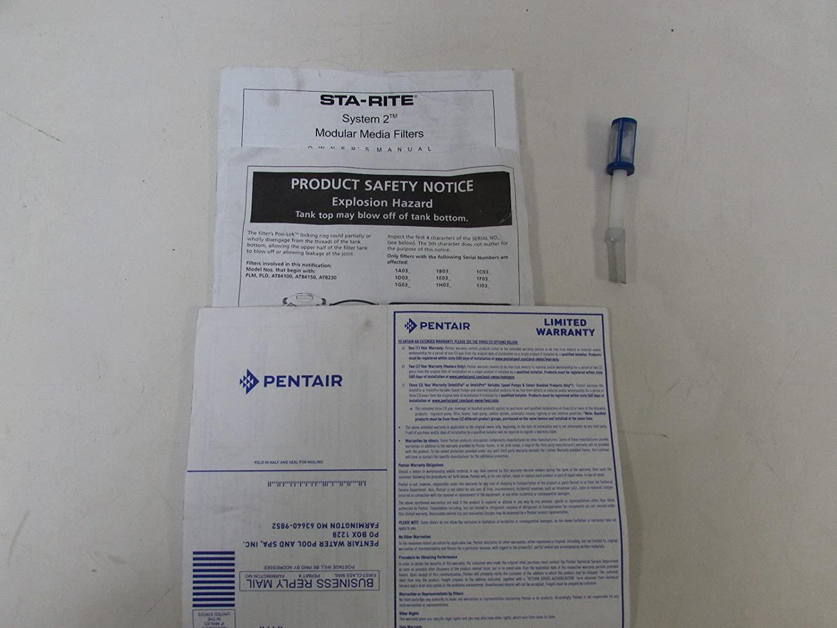 Pentair 27002-0150S Filter Module Replacement Sta-Rite Pool and Spa D.E. Filter